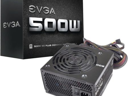 EVGA 500W 80Plus Power Supply Unit (100-W1-0500-KR) Online