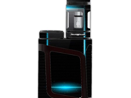 Glowing Blue Tech Smok Alien AL85 Skin Hot on Sale