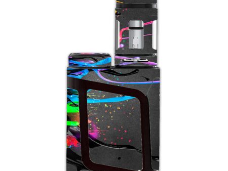 Neon Paint Splatter Smok Alien AL85 Skin For Cheap