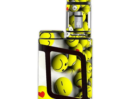 Tennis Balls Happy Faces Smok Alien AL85 Skin Fashion