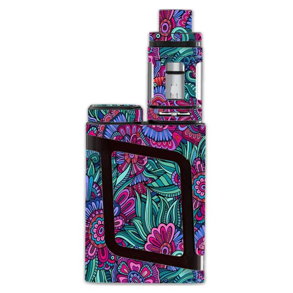 Floral Flowers Retro Smok Alien AL85 Skin Discount