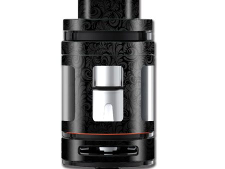 Black Floral Smok TFV8 Mini Big Baby Beast Skin For Sale