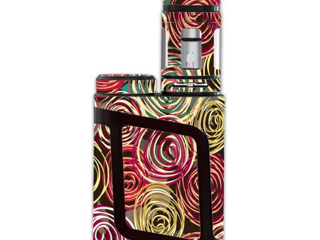 Round Swirls Abstract Smok Alien AL85 Skin Fashion