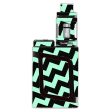 Teal And Black Chevron Smok Alien AL85 Skin For Sale