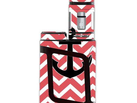 Chevron With Black Anchor Smok Alien AL85 Skin Online Hot Sale