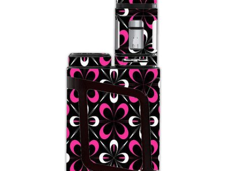 Abstract Pink Black Pattern Smok Alien AL85 Skin Cheap