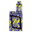 Neon Blue Yellow Trippy Smok Alien AL85 Skin Online