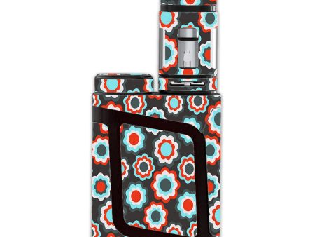 Retro Flowers Smok Alien AL85 Skin Fashion