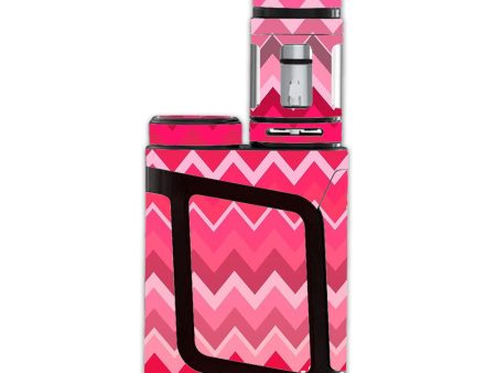 Red Pink Chevron Smok Alien AL85 Skin on Sale