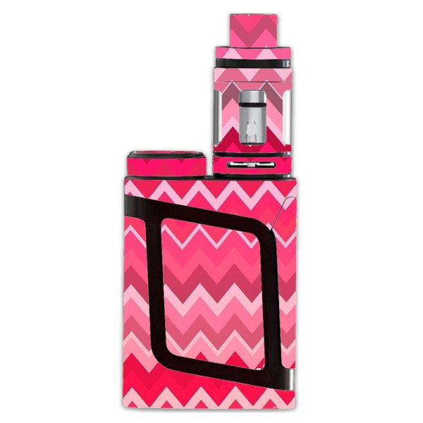 Red Pink Chevron Smok Alien AL85 Skin on Sale