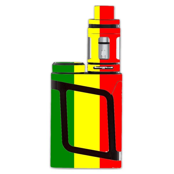 Rasta Reggae Colors Smok Alien AL85 Skin on Sale