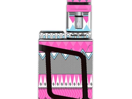 Pink Aztec Tribal Chevron Smok Alien AL85 Skin Fashion