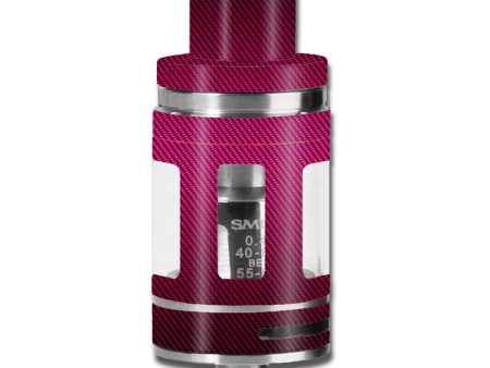 Pink,Black Carbon Fiber Graphite Smok TFV8 Micro Baby Beast Skin Online Hot Sale