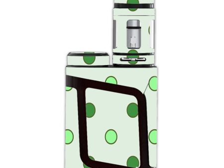 Green Polka Dots Smok Alien AL85 Skin Hot on Sale