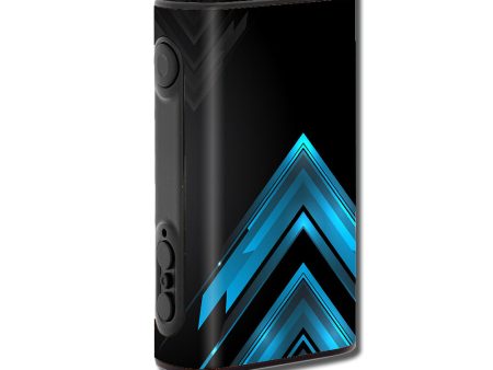 Black Blue Sharp Design Edge eLeaf iPower 80w Skin Sale