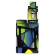 Green Blue Geometry Shapes Smok Alien AL85 Skin Discount