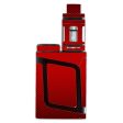 Red Carbon Fiber Graphite Smok Alien AL85 Skin For Cheap