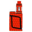 Red Honeycomb Ocatagon Smok Alien AL85 Skin For Cheap