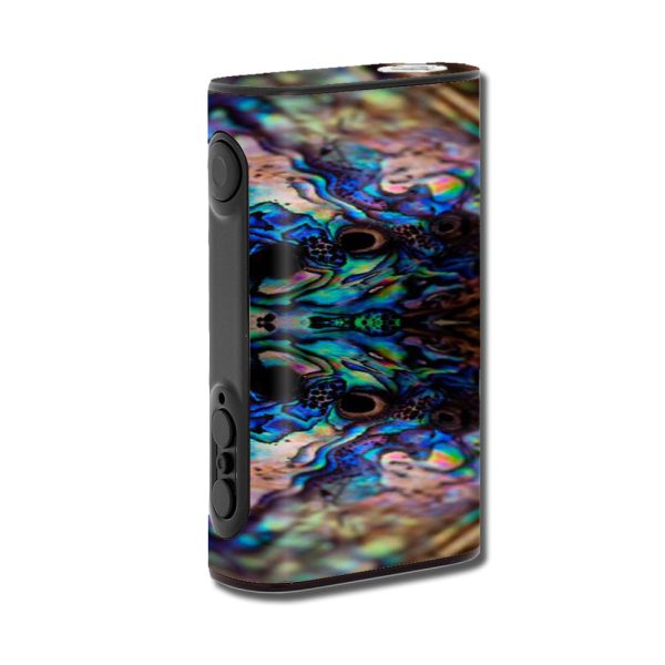 Abalone Blue Black Shell Design eLeaf iPower 80w Skin Sale