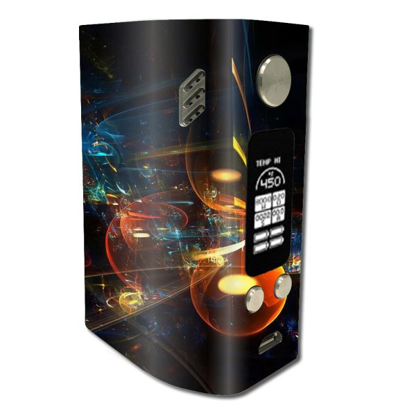 Abstract Art Bubbles Wismec Reuleaux RX300 Skin Online Sale